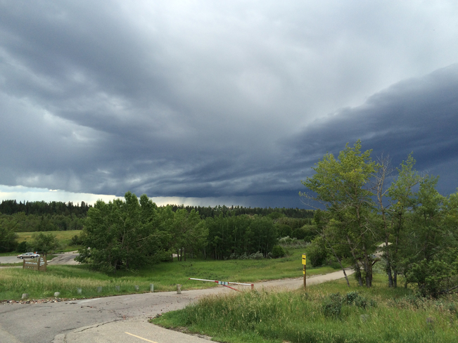 Weather coming Calgary, Alberta, CA