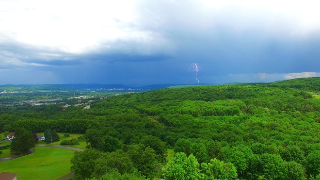 Lightning Strike Vestal, NY, United States