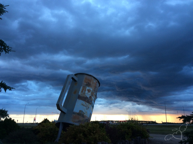 "a storm is brewing!" Davidson, SK