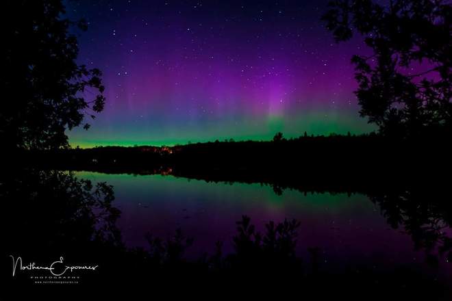 Aurora Borealis Elliot Lake, ON