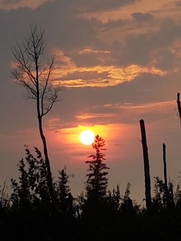sunset Timber Bay, SK
