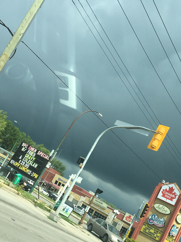 Storm clouds Winnipeg, Manitoba, CA