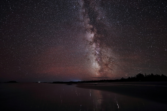 Milky Way Reflections Kejimkujik National Park Seaside, Port Joli, NS