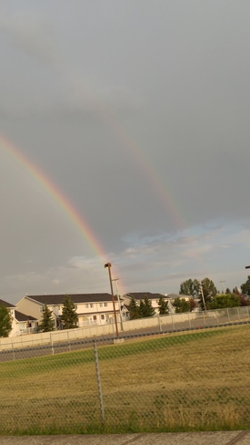 Double Rainbow! Airdrie, AB