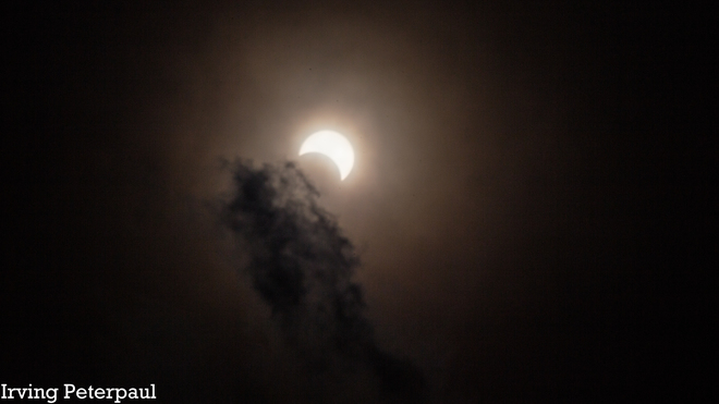 max partial eclipse Elsipogtog, NB