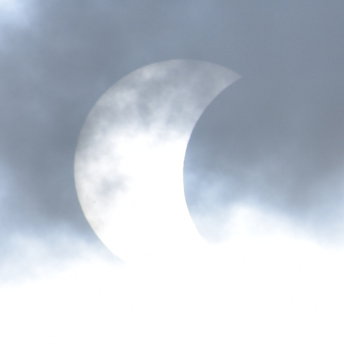 Solar Eclipse Keswick, Georgina, ON