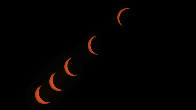 Solar Eclipse Surrey, British Columbia, CA