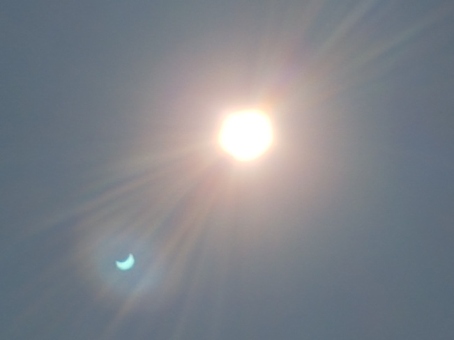 Ã©clipse solaire Sherbrooke, QC