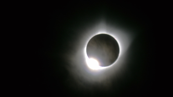 Eclipse - Diamond Ring Geneva, NE, United States