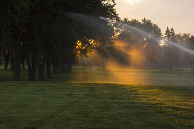 Sunrise at the Golf Course Stratford ON