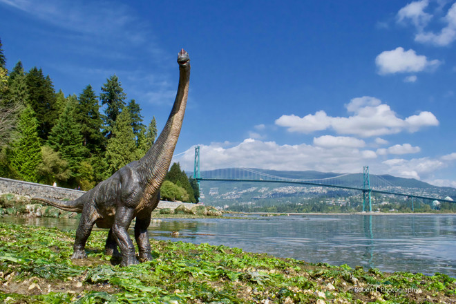 Dinosaurs invade Vancouver! Vancouver, BC
