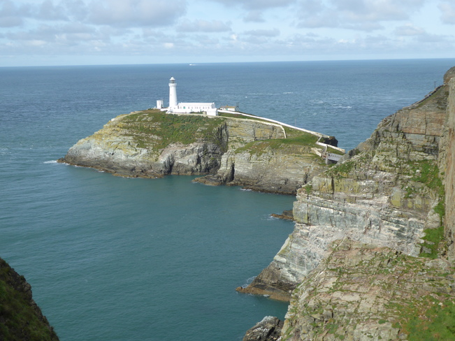 South Stack Lighthouse, Holyhead, Anglesey, North Wales, U.K. South Stack Lighthouse, Holyhead, United Kingdom