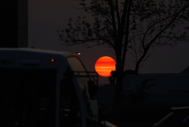 coucher de soleil Brossard, QC