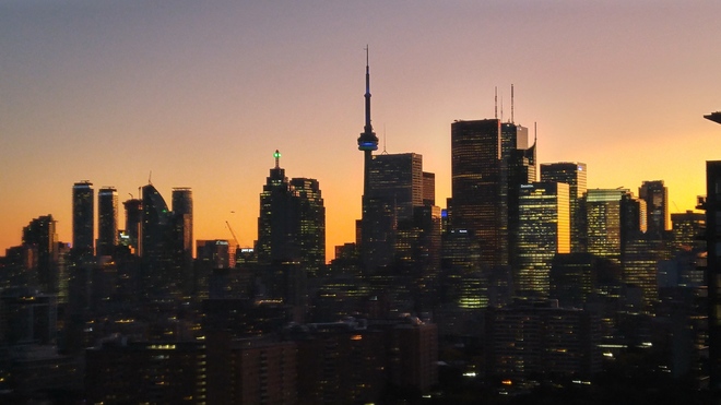Toronto sunset Toronto, ON
