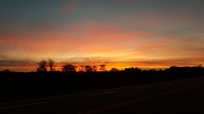 beautiful sunset Pembroke, ON