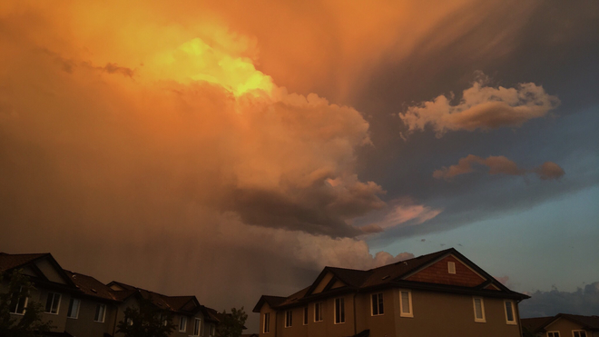 after the storm Saskatoon, Saskatchewan, CA