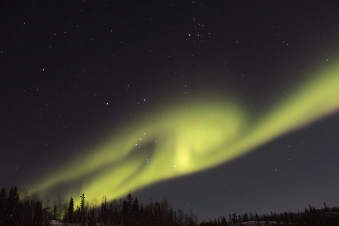 Aurora in Yellowknife Yellowknife, Northwest Territories, CA