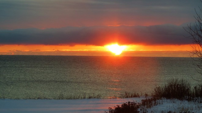 Sunrise over the Bay of Chaleur Hope Town, QC