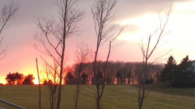 sunset in meadowbank Meadowbank, PE