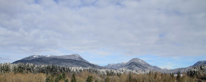 Photo of North Shore mountains from Seylynn Seylynn Village, Mountain Highway, North Vancouver, BC