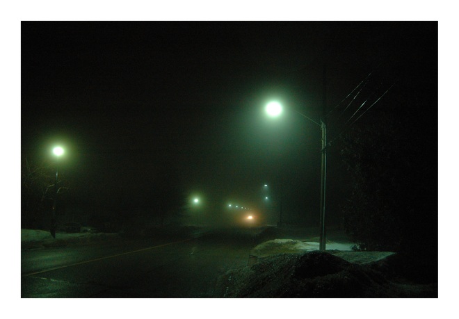 night fog in Brockville Ontario Brockville, ON