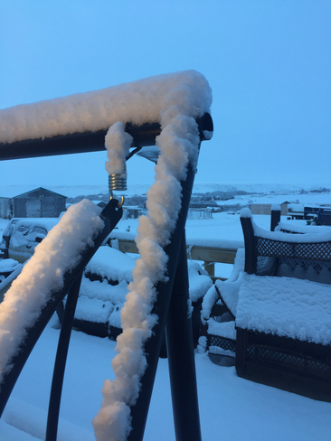 March16/17 snowfall near Dollard Arlington No. 79, Saskatchewan, CA