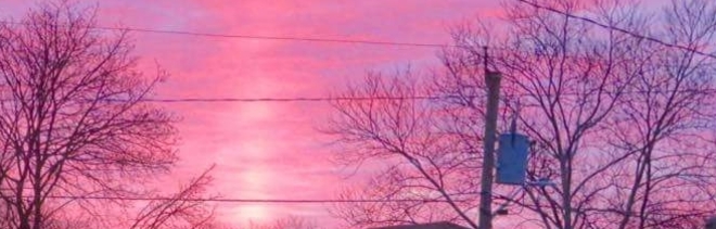 morning sky Windsor, ON