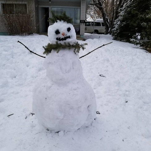 snowman Edmonton, AB