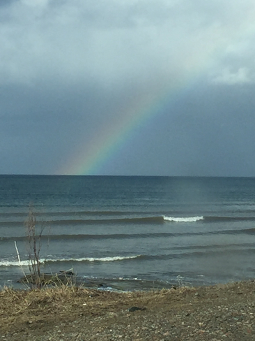 Dominion Beach Rainbow Dominion, Nova Scotia, CA