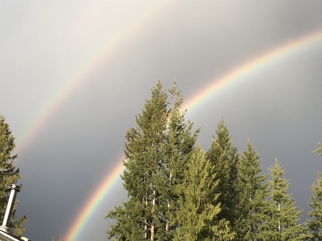 End of the rainbow Anglemont, BC