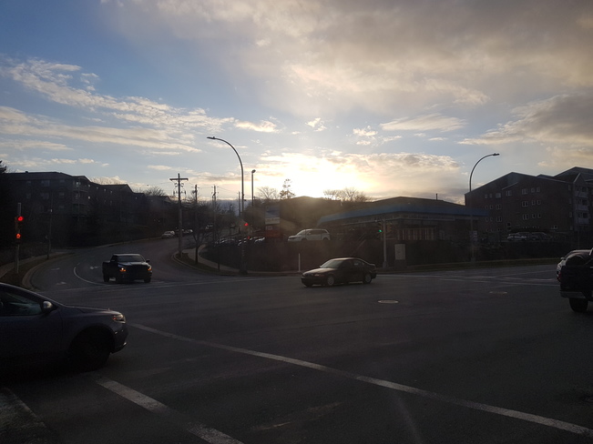 sun set Halifax, NS