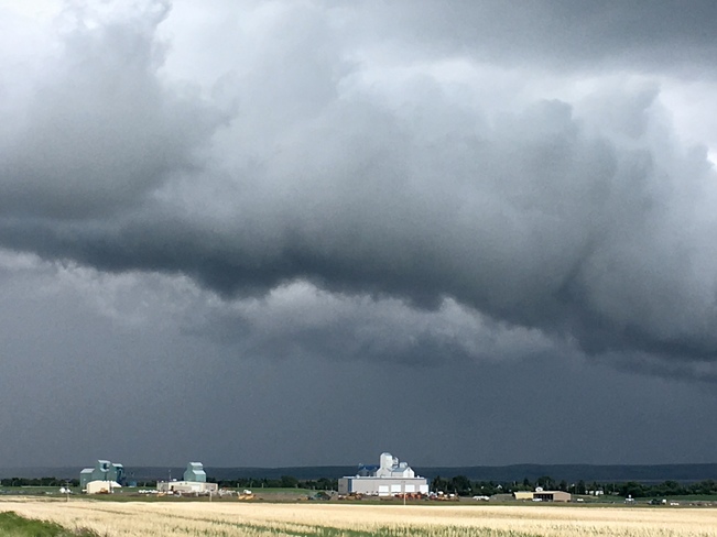 Weather over Warner, AB Warner, Alberta