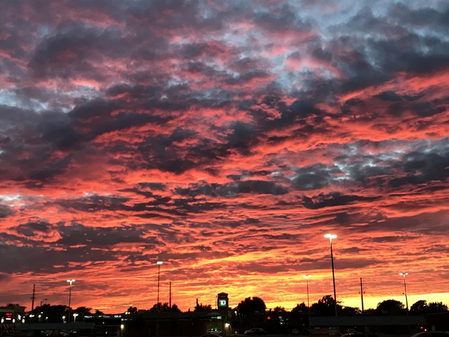 Sunset over Milton, Ontario Milton, ON
