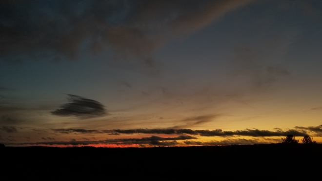 Calming Sunset Wyebridge, ON
