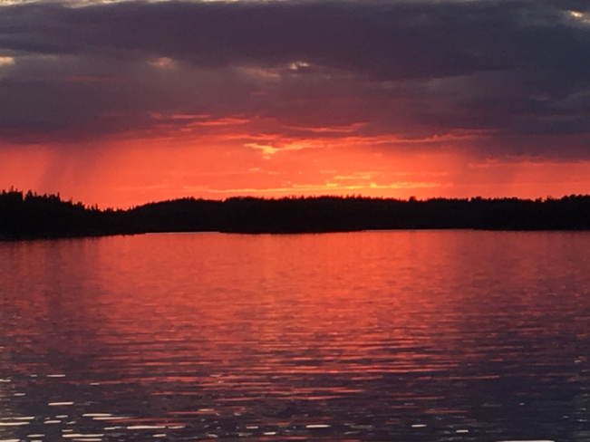 Sunset on Amisk Lake Flin Flon, Saskatchewan, CA