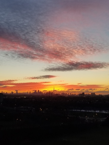 Beautiful Toronto sunrise York, ON