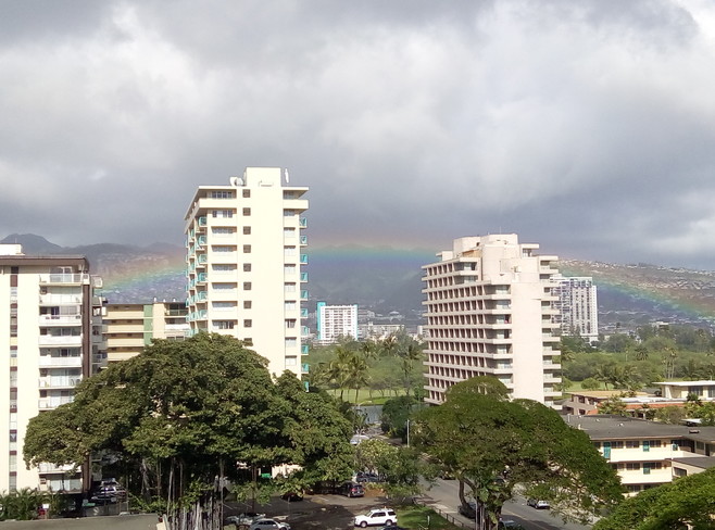 Rainbow in Hawaii La Ronge, SK
