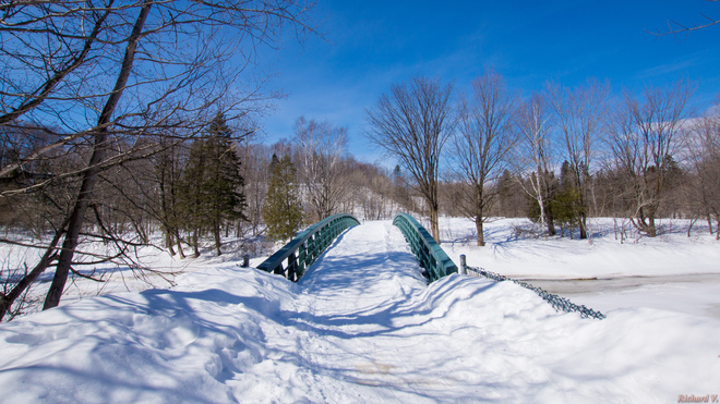 Parc Chauveau en hiver Parc Chauveau, Avenue Chauveau, Québec, QC