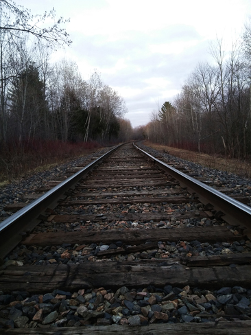 Chemin de fer axe de la Magog Sherbrooke, QC