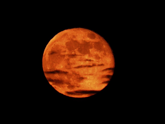 Full Moon Rise Eskasoni, Nova Scotia
