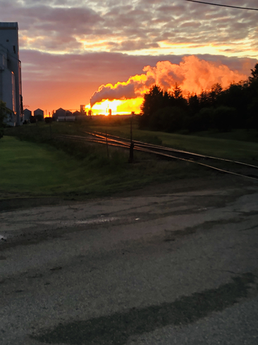 Morning Sunrise on my way to work ðŸ™‚ Arborfield, Saskatchewan, CA
