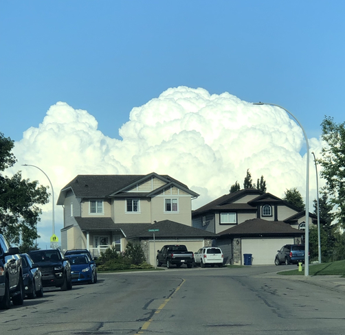 Cloud Backdrop Airdrie, Alberta, CA