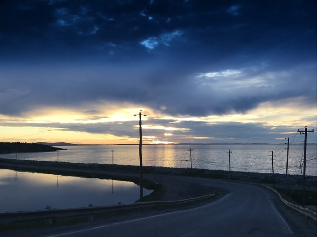 Beautiful Sunset in Port au Port Port au Port East, Newfoundland and Labrador, CA