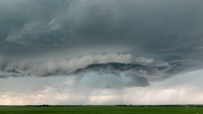 Supercell Thunderstorm Mountain View County No. 17, Alberta, CA