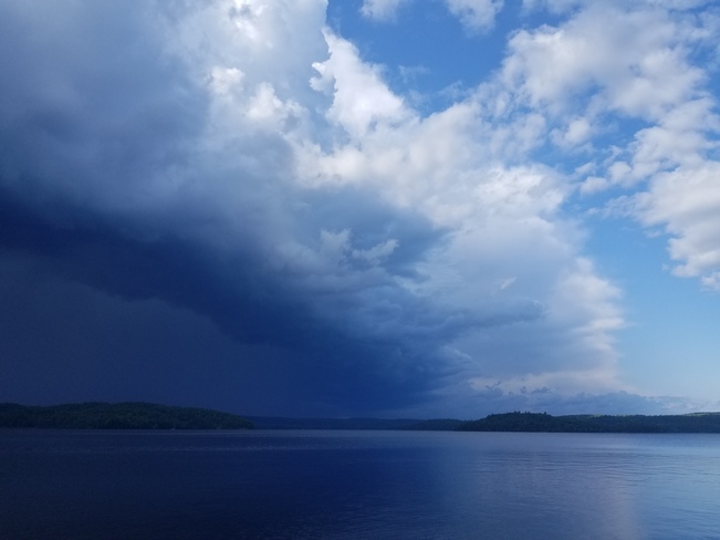 Storm moving over Aylen Lake Aylen Lake, ON