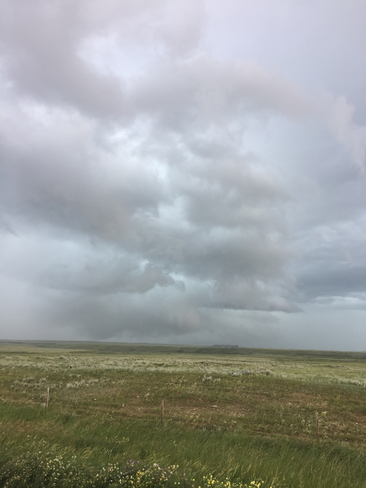 Landspouts and Lightning Summercove, Saskatchewan, CA