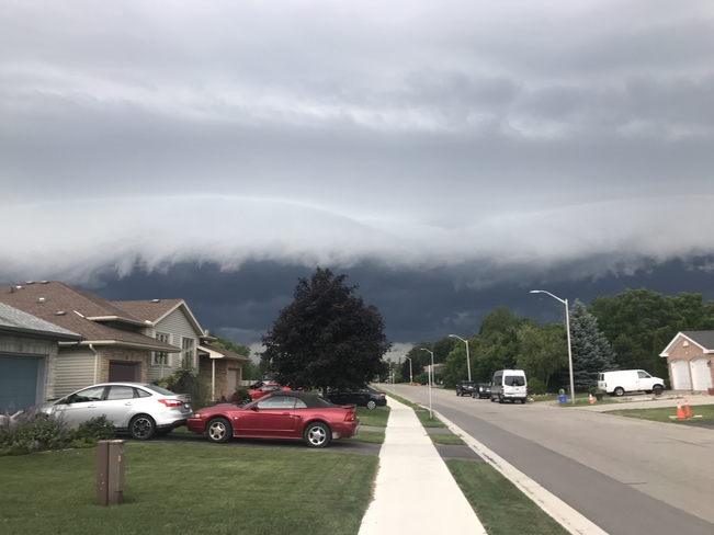 Very ominous clouds St. Thomas, Ontario, CA