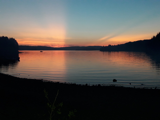 Sunset on Lake Charlotte NS Lake Charlotte, Nova Scotia