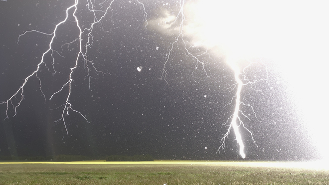 Nocturnal Thunderstorm Wetaskiwin County No. 10, Alberta, CA