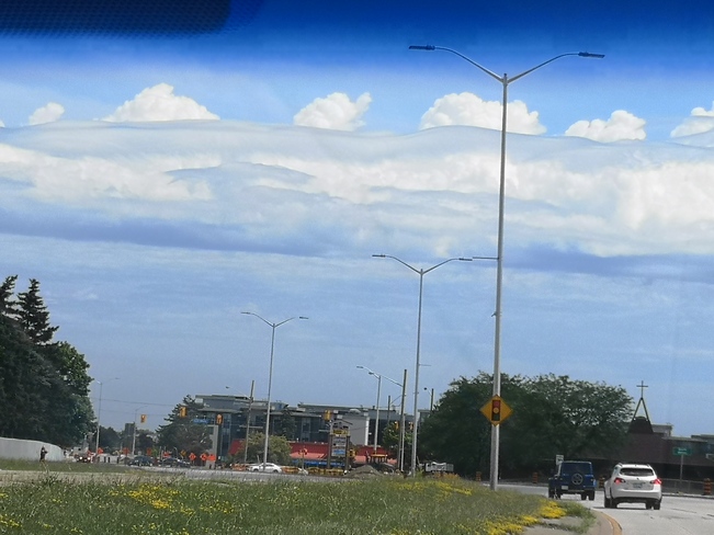 Unusual cloud formation Mississauga, Ontario